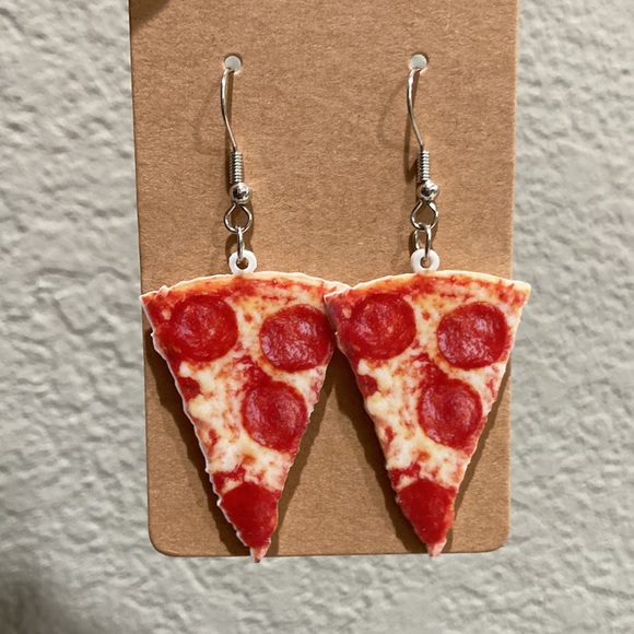 Pizza Earrings - NEW - Picture 1 of 4
